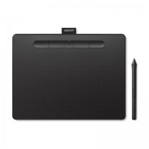 Mesa Digitalizadora Wacom Intuos M Bluetooth Preta + Pen